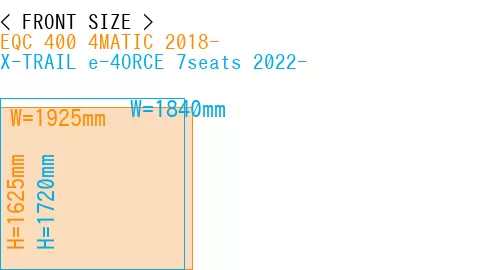 #EQC 400 4MATIC 2018- + X-TRAIL e-4ORCE 7seats 2022-